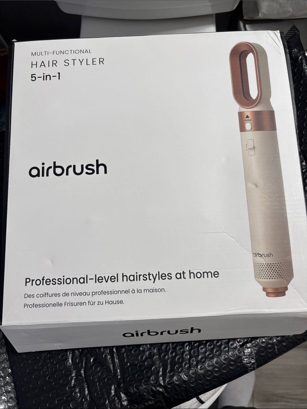 5-in-1 Multi-Functional Hair Styler in Champagne